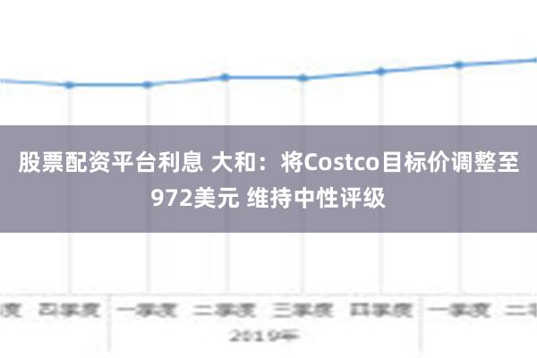 股票配资平台利息 大和：将Costco目标价调整至972美元 维持中性评级